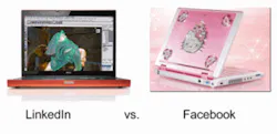 Linkedin Vs Facebook 1 Linkedin Vs Facebook 1