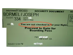 You Are Not Checked In You Are Not Checked In