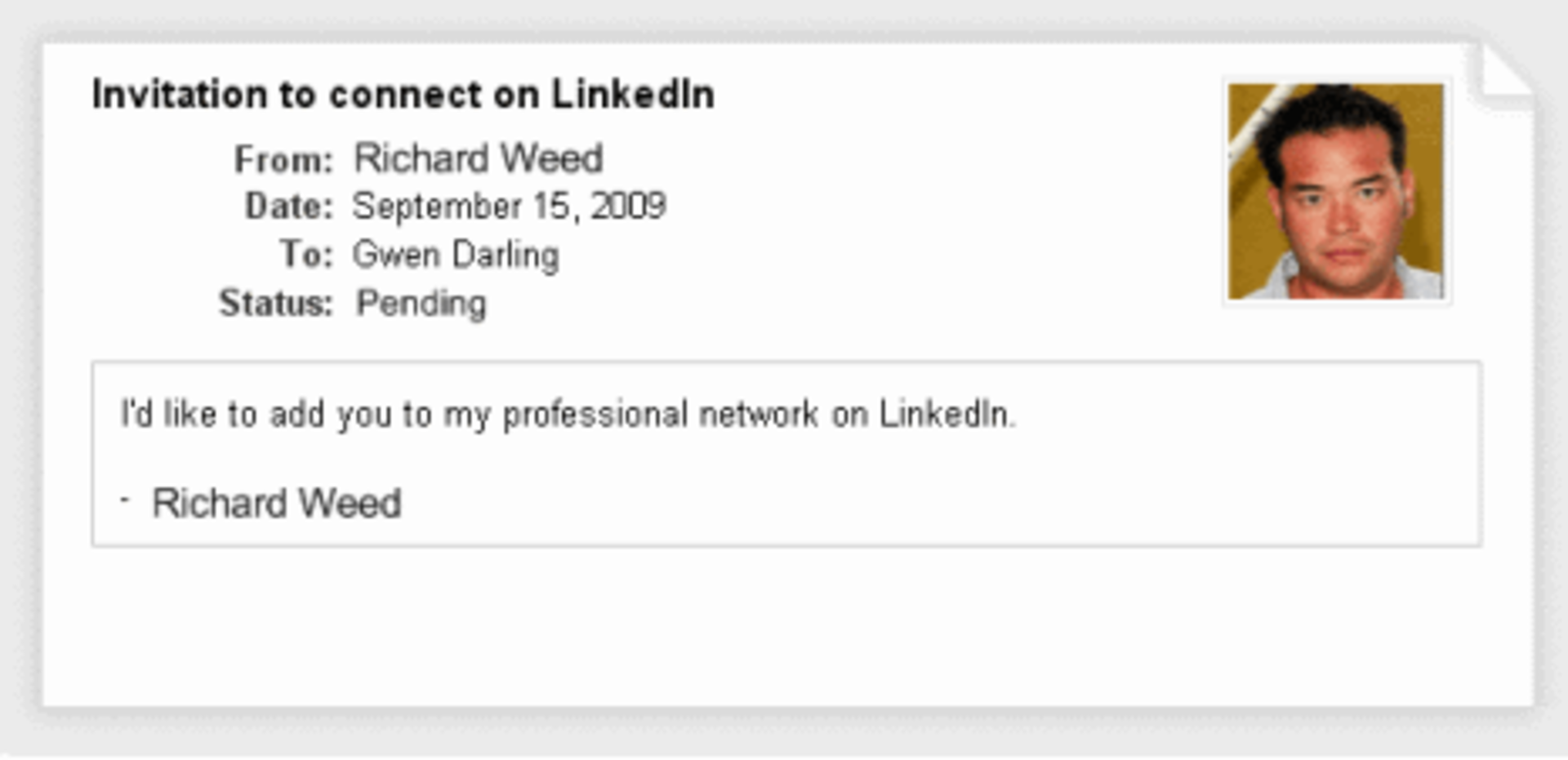 Linkedin Dont
