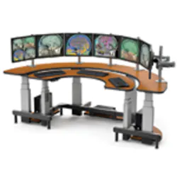 Hmt 201111 Imaging Products Afc Half Moon Desk Hmt 201111 Imaging Products Afc Half Moon Desk