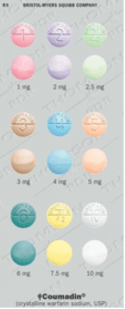 Coumadin Tablets 0 Coumadin Tablets 0