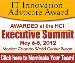 It Innovation Advocate Award 2012 It Innovation Advocate Award 2012