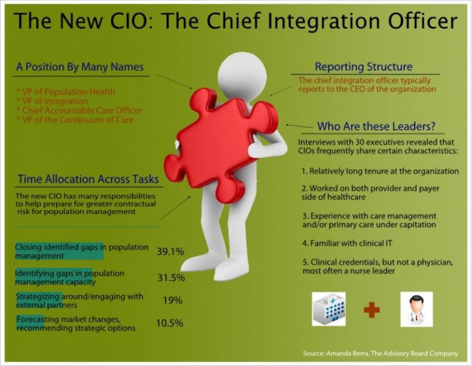 Chief Integration Officer Infographic