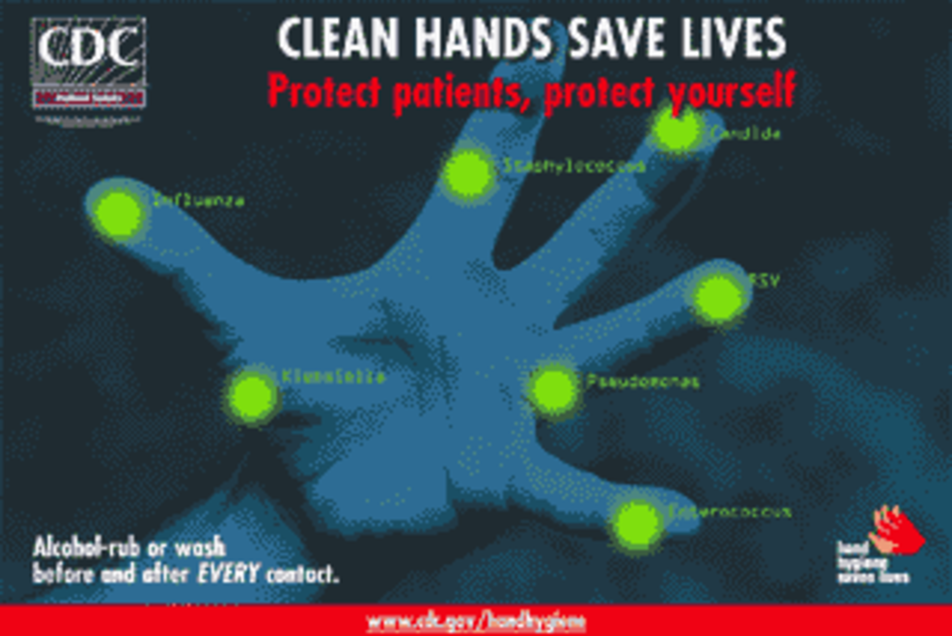 Poster Clean Hands Save Lives Cdc