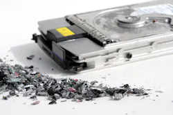 Hard Drive Shredded Hard Drive Shredded