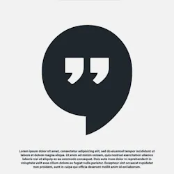 Quote Bubble Small Quote Bubble Small