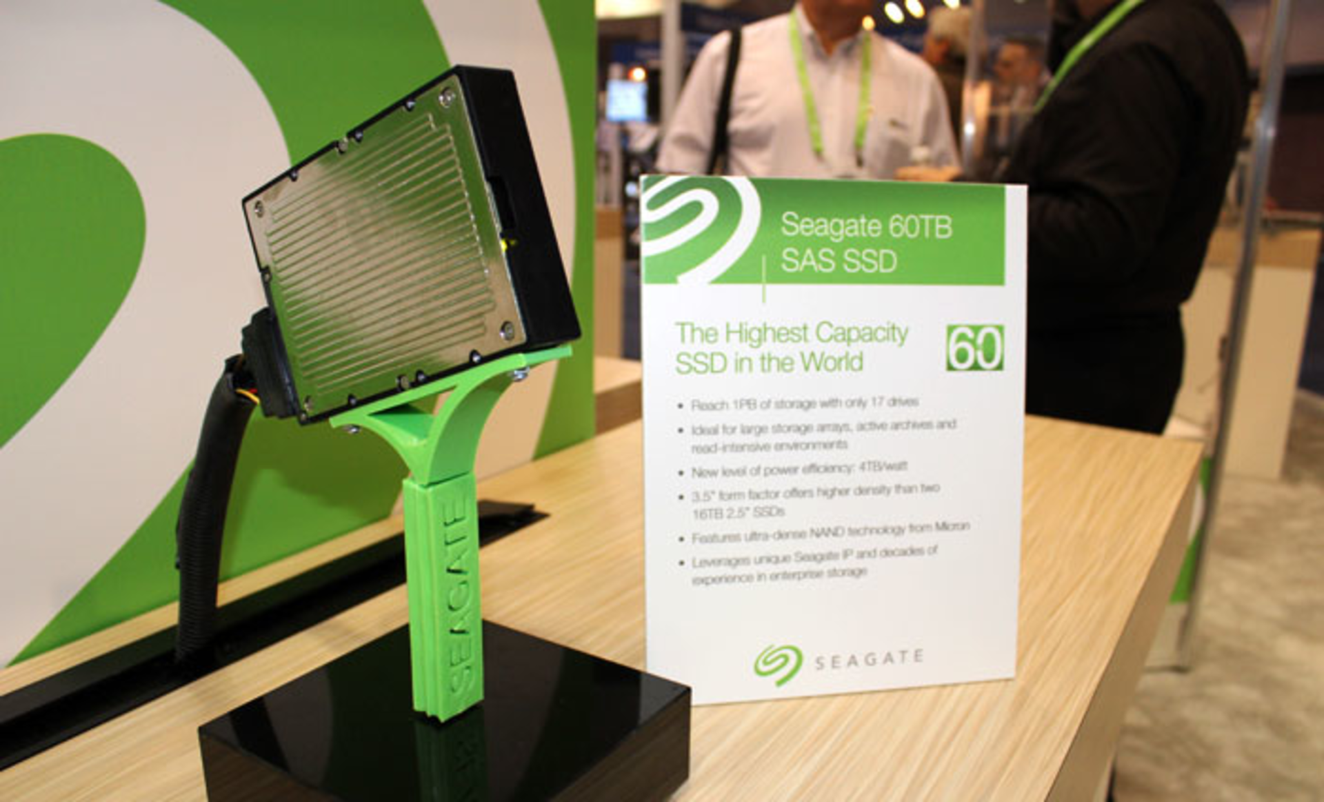 60tb Ssd Largest Capacity Seagate 60tb Ssd Biggest Ssd Size