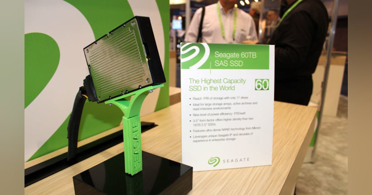 Seagate unleashes 60TB SSD Healthcare Innovation