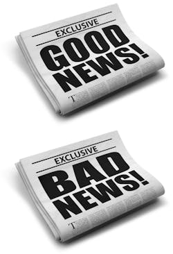 Good News Bad News Good News Bad News