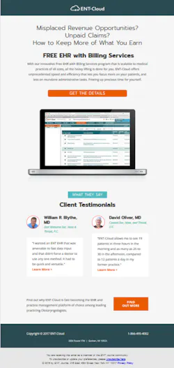 Ent Custom Email Sample Ent Custom Email Sample