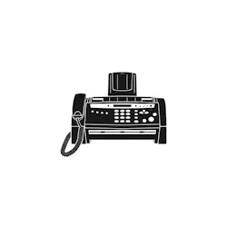 Fax Machine Icon Fax Machine Icon