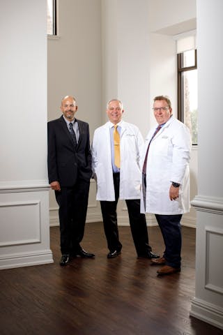 Millennium Physician Group leaders from L to R: Jeffrey Nelson, D.H.A.; Alejandro Perez-Trepichio, M.D.; David McAtee, D.O.