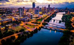 Bigstock Aerial Drone View Of Austin 260212420