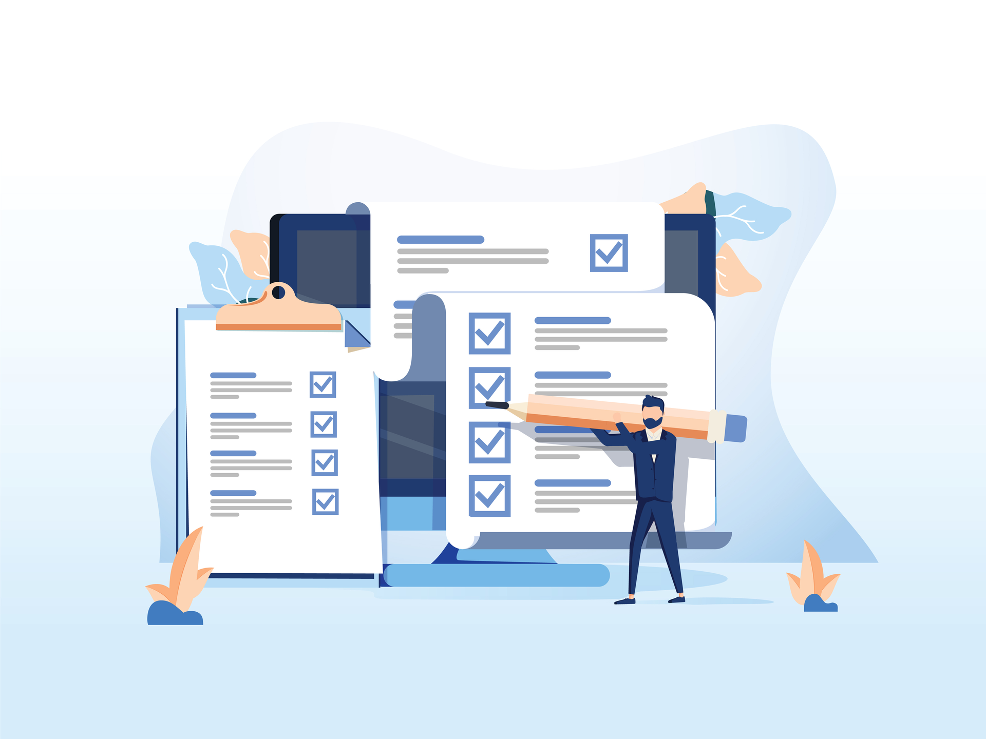 Survey Vector 5e85f54c21ab9