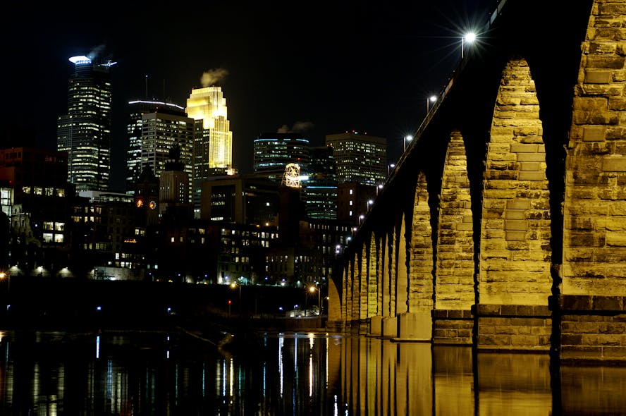 Bigstock Minneapolis At Night With The 2239518