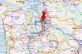Bigstock Seattle Map 5019494