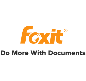 Foxit Logo 285x270 Logo