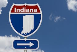 Bigstock Road Trip To Indiana Red Whi 285025957