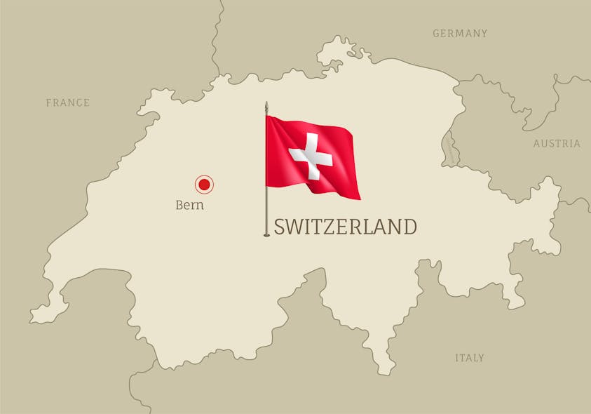 Bigstock Silhouette Of Switzerland Coun 411065086