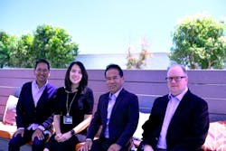 L to R: Earl Quijada, M.D.; Alyssa Millan; Dan Hyunh, M.D.; Robert Grover, R.N. L to R: Earl Quijada, M.D.; Alyssa Millan; Dan Hyunh, M.D.; Robert Grover, R.N.