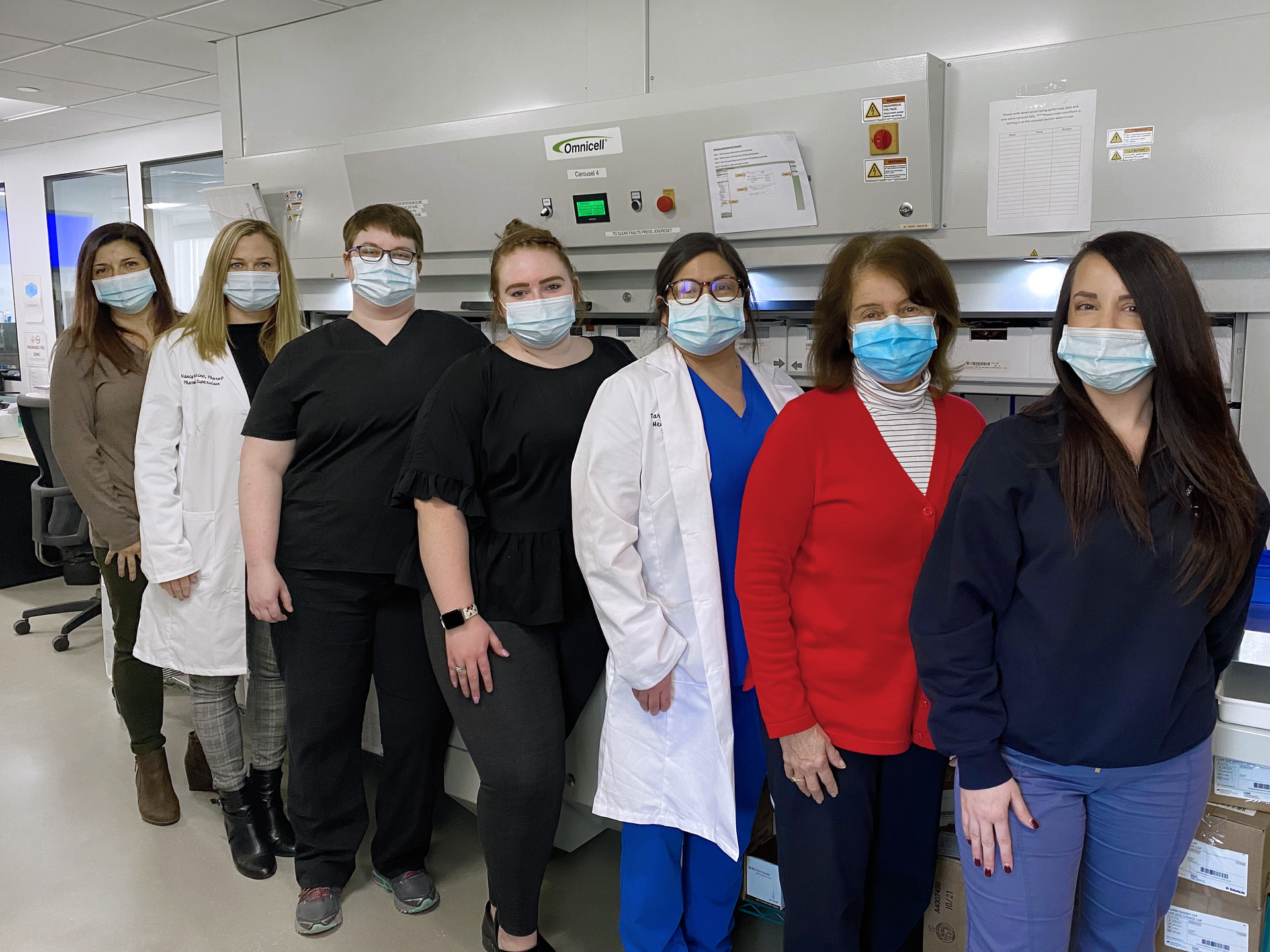 Rachel Blum, Pharm.D.; Nancy Guarino, Pharm.D.; Kaitlyn Hunt; Allie Perry; Tara White; Mary Marini; Lisa Veiga