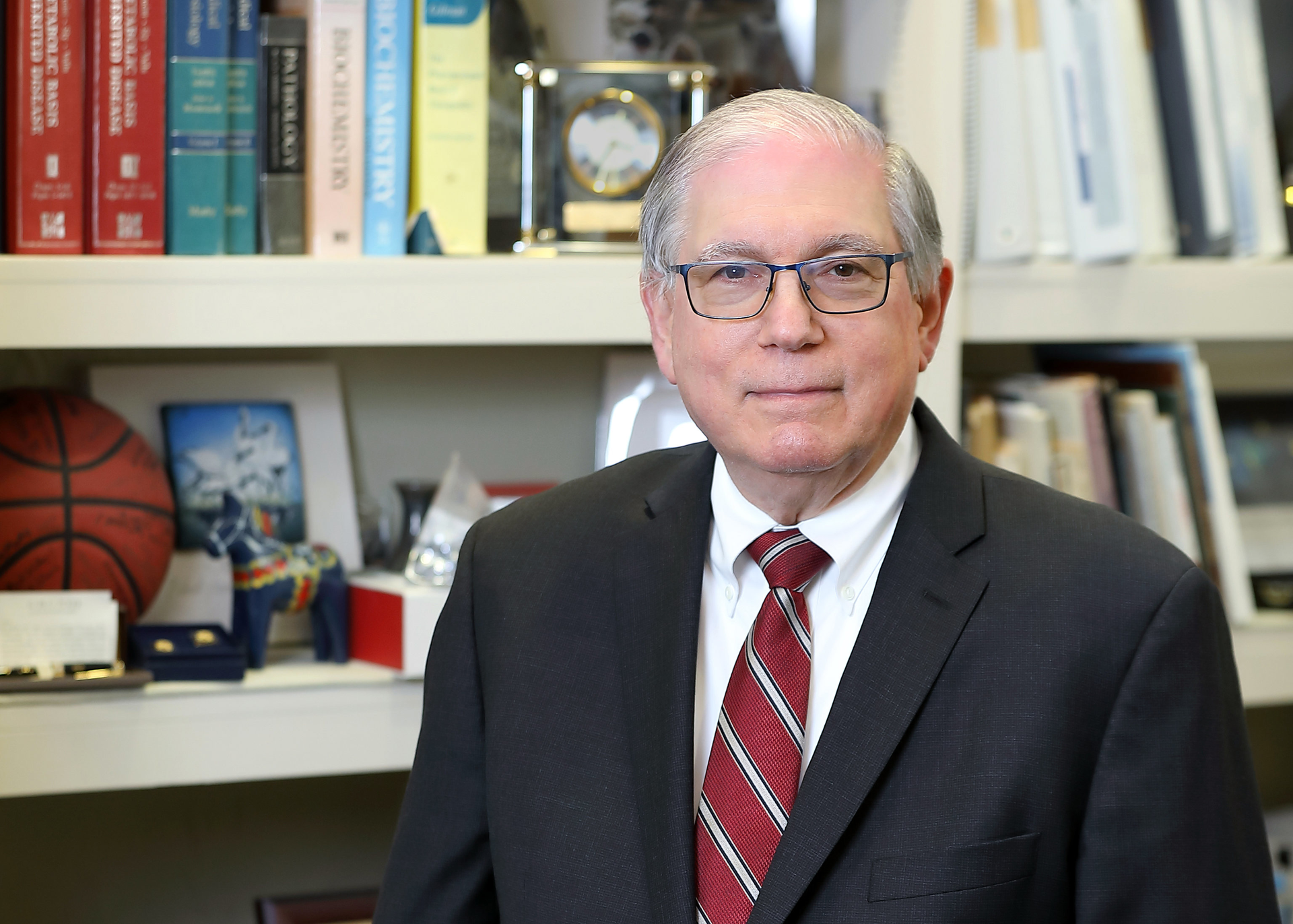 Lawrence Tabak, D.D.S., Ph.D., acting director of the National Institutes of Health (NIH), addressed the Michigan Medicine Learning Health System Collaboratory on Feb. 21.