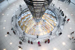 an internal view of the Bundestag, the German federal government building, in Berlin an internal view of the Bundestag, the German federal government building, in Berlin