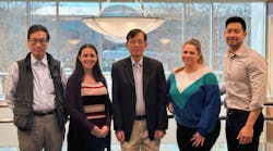 (left to right:) Alex Tse, M.D., Chief Medical Officer; Amanda Hagar, Revenue Cycle Manager; Siu Tong, Ph.D., CEO; Emily Litzenberger, L.P.N., Clinical Process Improvement Manager; Cliff Tse, M.H.A>, VP Business Development & Operations (left to right:) Alex Tse, M.D., Chief Medical Officer; Amanda Hagar, Revenue Cycle Manager; Siu Tong, Ph.D., CEO; Emily Litzenberger, L.P.N., Clinical Process Improvement Manager; Cliff Tse, M.H.A>, VP Business Development & Operations