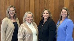 (Left to right:)Tracy Breece, M.S.N., R.N., N.I.-B.C., C.P.H.I.M.S., System Executive Director, Nursing Informatics; Cheryl Denison, B.S.N., R.N., System Clinical Integration Director – Epic; Jill. D. Seys, D.N.P., M.B.A., R.N., N.E.A.-B.C., E.B.P.-C., System Director – Clinical Practice, Center for Evidence & Inquiry; Betty Jo Rocchio, D.N.P., C.R.N.A., C.E.N.P., Senior Vice President & System Chief Nursing Officer (Left to right:)Tracy Breece, M.S.N., R.N., N.I.-B.C., C.P.H.I.M.S., System Executive Director, Nursing Informatics; Cheryl Denison, B.S.N., R.N., System Clinical Integration Director – Epic; Jill. D. Seys, D.N.P., M.B.A., R.N., N.E.A.-B.C., E.B.P.-C., System Director – Clinical Practice, Center for Evidence & Inquiry; Betty Jo Rocchio, D.N.P., C.R.N.A., C.E.N.P., Senior Vice President & System Chief Nursing Officer
