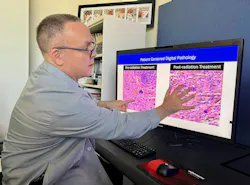 John Groth, M.D., is leading the digital pathology project at Endeavor Health. John Groth, M.D., is leading the digital pathology project at Endeavor Health.