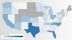 Brookdale's portfolio as of June 30 totaled more than 640 communities in 41 states. Brookdale's portfolio as of June 30 totaled more than 640 communities in 41 states.