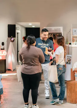 CEO Erik Cárdenas at a Zócalo Health event, Cafecito, Cumbia & Salud, at the Sensory Lab by ASIP Coffee in Merced, Calif. CEO Erik Cárdenas at a Zócalo Health event, Cafecito, Cumbia & Salud, at the Sensory Lab by ASIP Coffee in Merced, Calif.