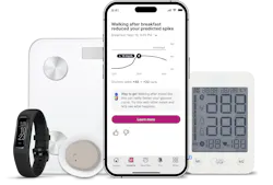 Using a smart scale, activity tracker, continuous glucose monitor and blood pressure cuff — along with quarterly bloodwork — Twin Health creates a “digital twin” of your unique metabolism. Using a smart scale, activity tracker, continuous glucose monitor and blood pressure cuff — along with quarterly bloodwork — Twin Health creates a “digital twin” of your unique metabolism.