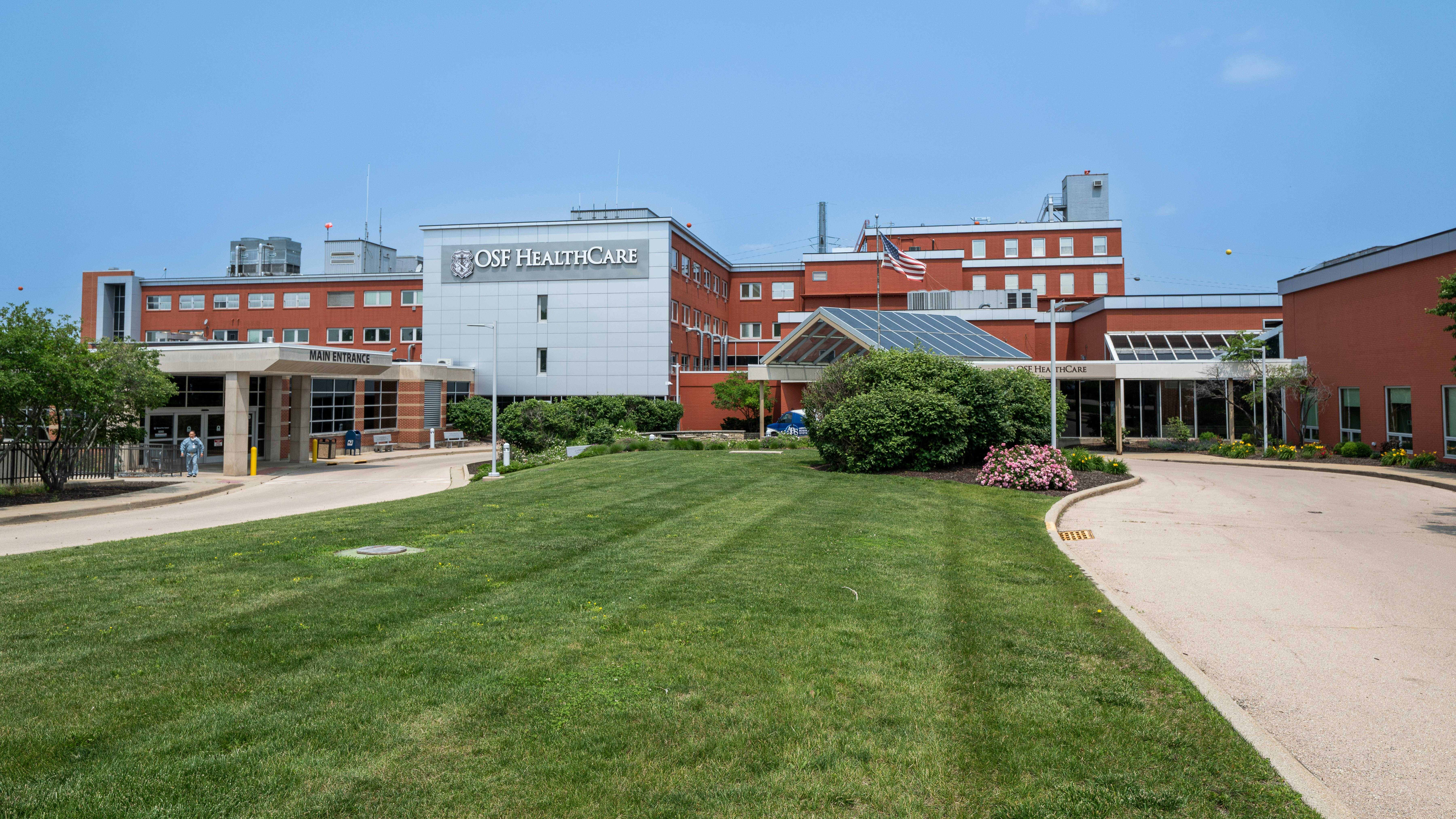 Rural hospital OSF Saint Katharine Medical Center in Dixon, Illinois.