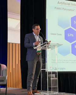 Shane Thielman shared how Scripps is pursuing responsible AI in healthcare through thoughtful governance, workforce education, and a focus on better patient care.